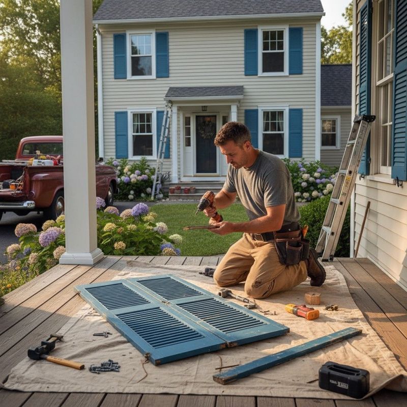 Shutter Handle Repair in Kansas City, KS